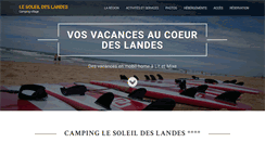 Desktop Screenshot of camping-litetmixe.com